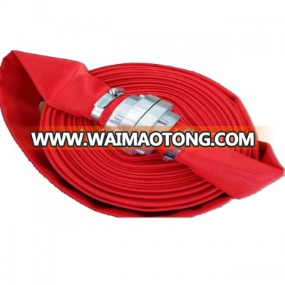 China leading factory BLACK PVC LINE Used Fire Hose with stroz coupling