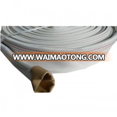 Rubber Brown Color line canvas Fire Hose