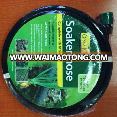 1/2"15m rubber water soaker hose