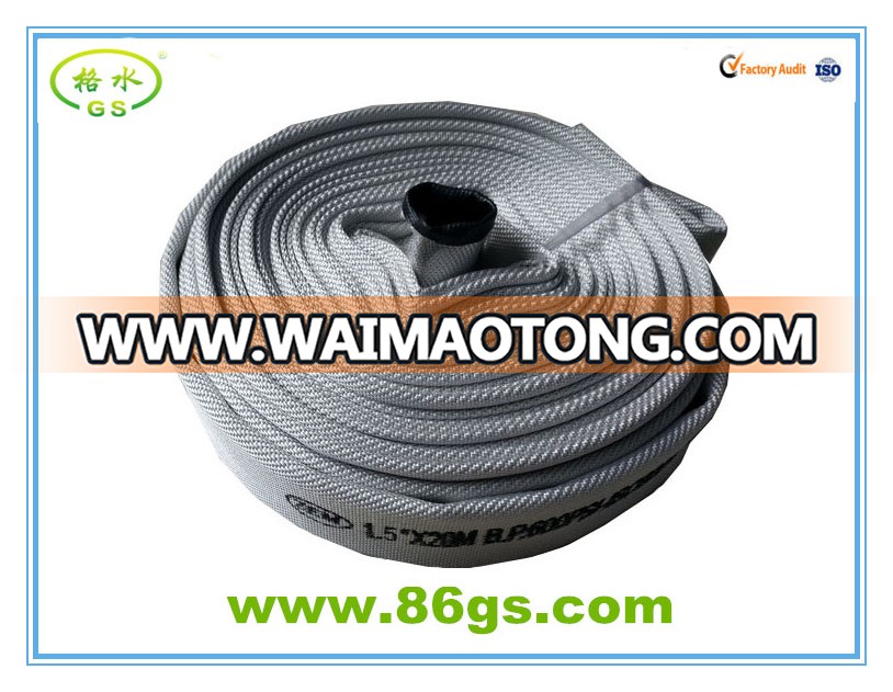 1.5inch 16bar 30m synthetic rubber fire hose price