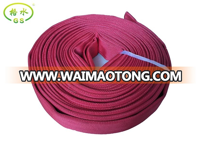 pvc/rubber lined 1inch fire hose